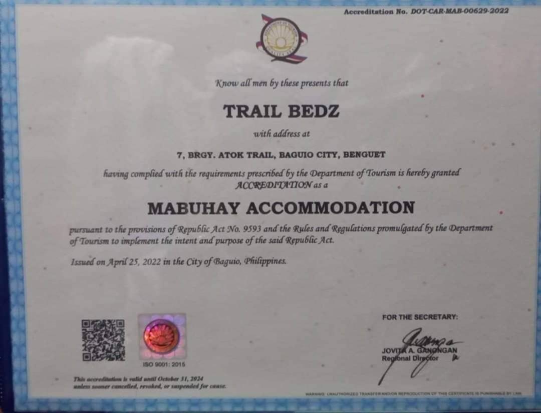 Trail Bedz Homestay Baguio City Exterior foto